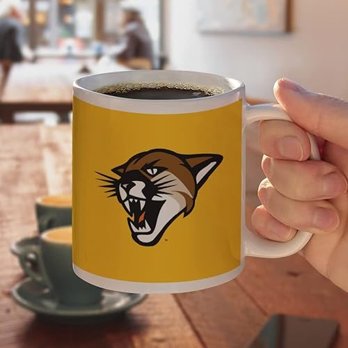 Vista 819 de GRAPHICS & MORE Taza de café de cerámica con logotipo secundario de la Universidad Bob Jones, tazas de regalo novedosas para café, té y bebidas