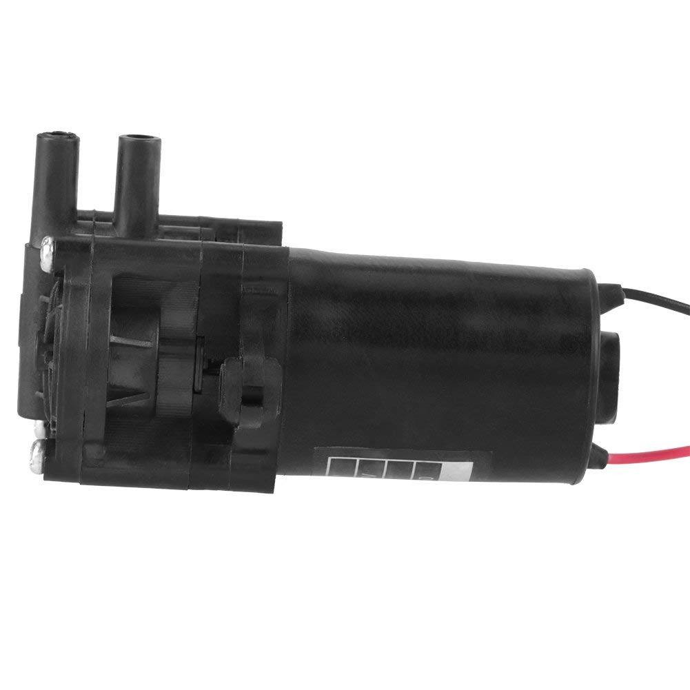 Bomba de Agua Autocebante 12V DC Mini Bomba de Engranajes de Plástico para Circulación de Agua y Suministro en Baños y Equipos