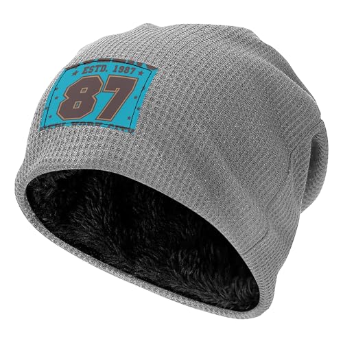 Bonnet tricoté de sport extensible et léger pour activités de plein air