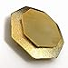 eJoyce 2-pcs Vintage Octagon Metal Belt Buckle, Vintage Fashion Jewelry, 2'' x 2