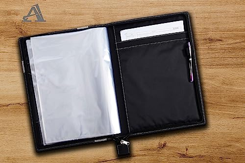 Image of Alpine Leather Document File Folder