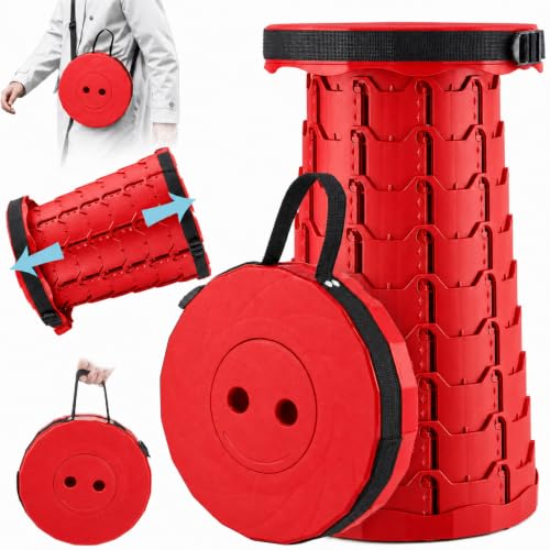 Image of Doseno Collapsible Stool, Foldable Portable Stool for Adults, 1-Pack