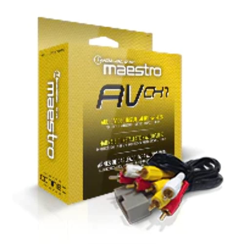 Maestro HRN-AV-CH1 Rear Seat Video & Backup Camera Harness for CH1 Vehicles
