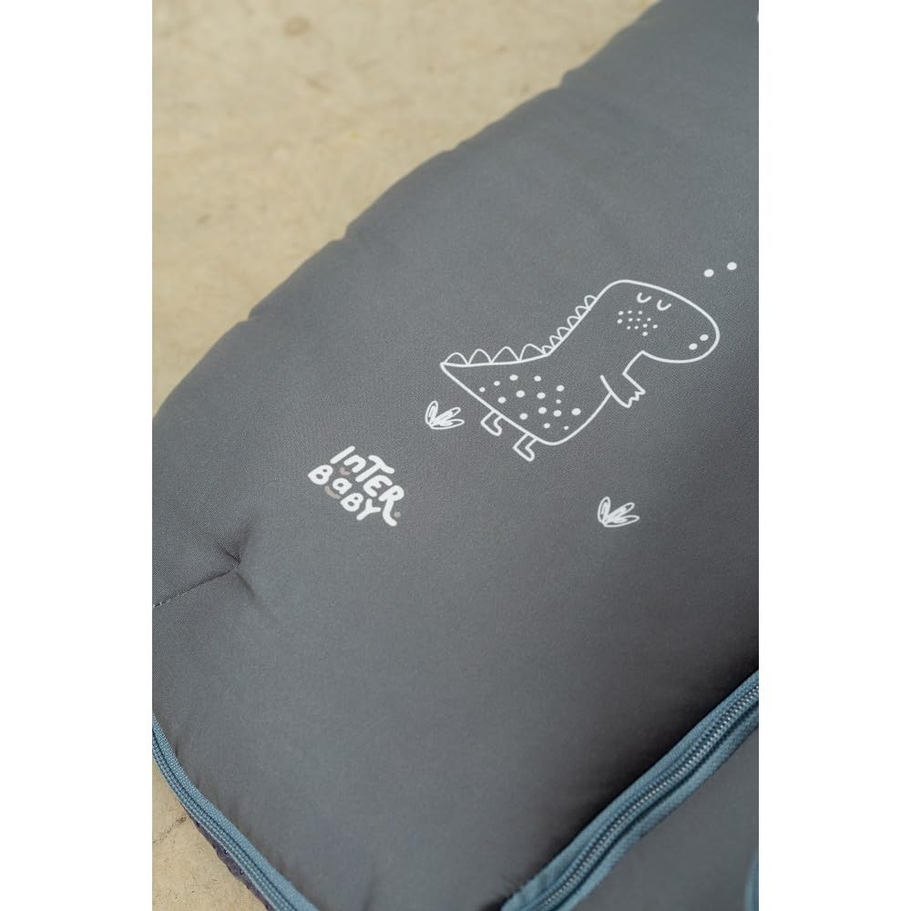 DANIELSTORE Saco Silla de Paseo Polar de Invierno Elige tu modelo (Dino gris 22)