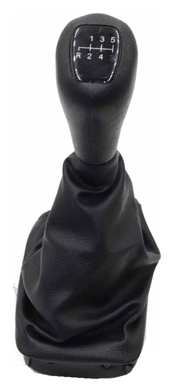 Gxsai 5 Speed Set Car Gear Lever For Benz W202 C W208 Clk W210 E Class Car Gear Shift Knob Gaiter Boot Cover Lever Stick Head Handball(5 Speed Set)