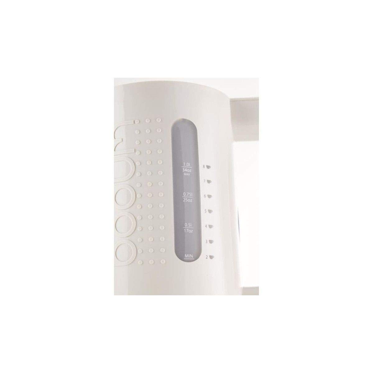 Bodum - 11154-913EURO - Bistro - czajnik elektryczny - 1 l - kremowy biały