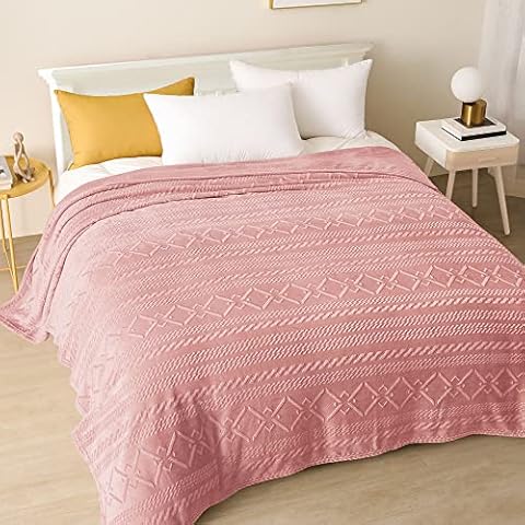 Exclusivo Mezcla King Size Flannel Fleece Blanket Cover