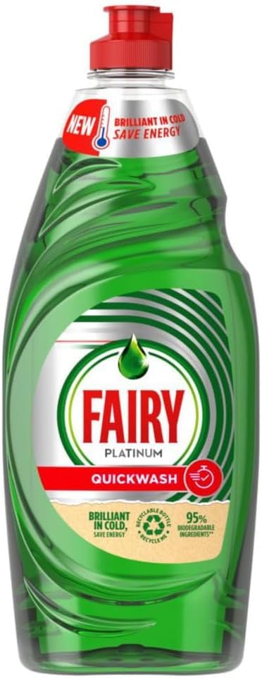 Fairy Platinum Quick Wash DishWashing Liquid Original 820ml-image-10