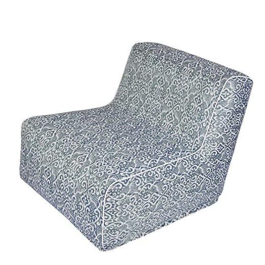 Inflatable Sofa Chair, Air Sofa with Travel Pouch,The Portable Lazy Couch Lounger for Indoor Living Room Bedroom and Outdoor Travel Camping Picnic (Blue)