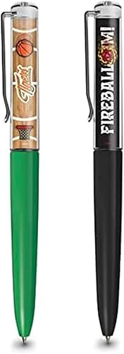 Genuine Fred Stranger Things, bolígrafos flotantes, juego de dos, Hawkins High School y Hellfire Club, multicolor