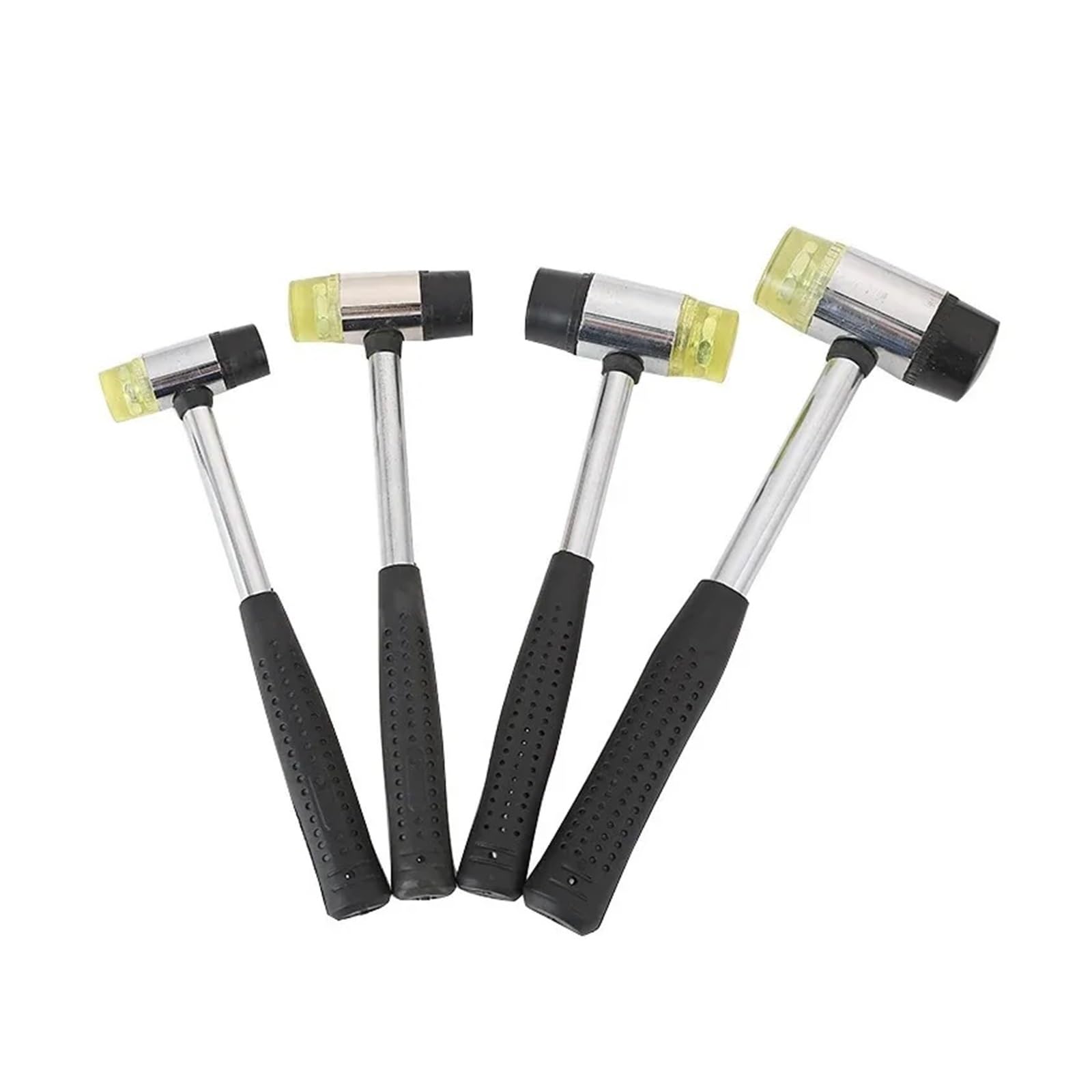 Martillo de goma suave de doble cara, mazo de goma con cabeza de nailon de 35/40/45mm, 1 ud.(35mm)