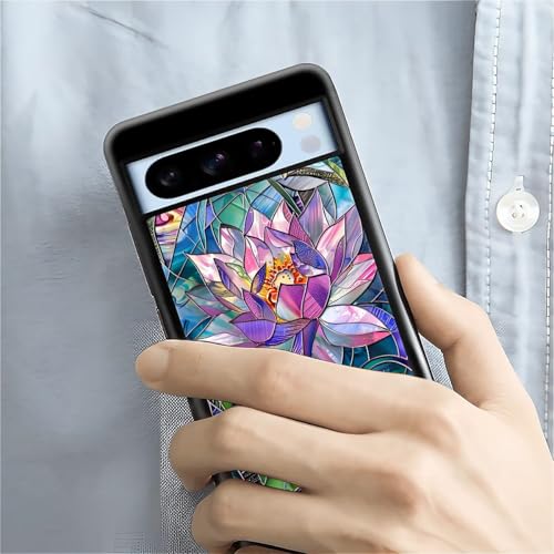 Protection Pixel 8 Pro fleur colorée pour sublimer votre look de soirée