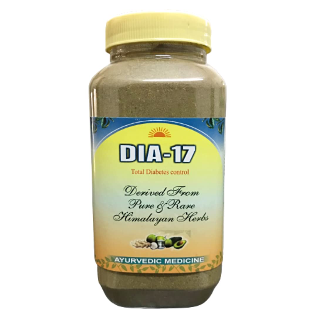 Hass Dia-17 Manage your Blood Sugar Level Naturally with Single Ayurvedic Medicine in Powder Form 100% Vegetarian & Natural with No Side Effects 240gms-image-41