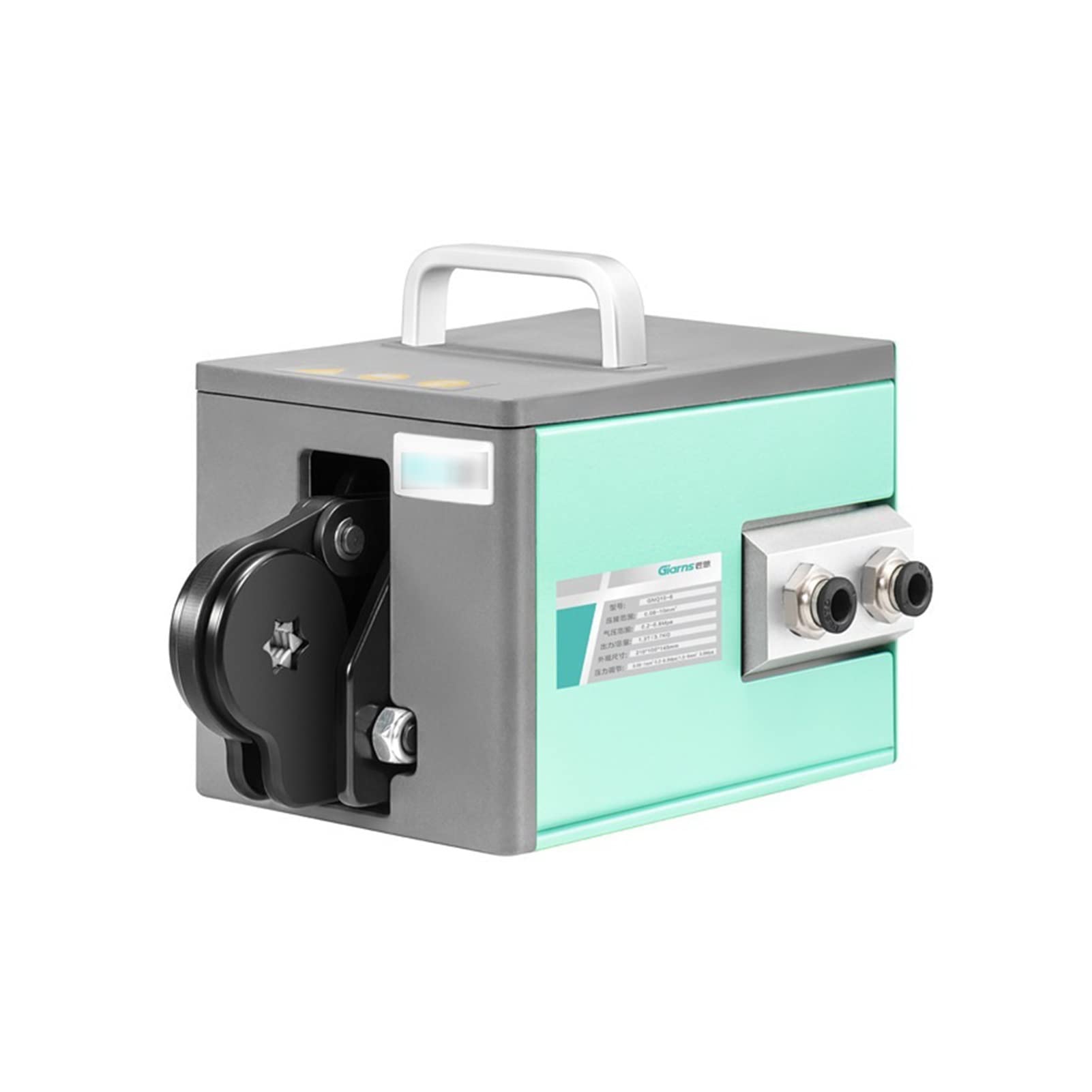 WASHLAFerrule Crimping Tool Pneumatic Crimping Pliers GNQ10-6 Tubular Hexagonal VE Terminal Crimping Pliers Desktop Cold Pressing Terminal Machine Delivery Positioning