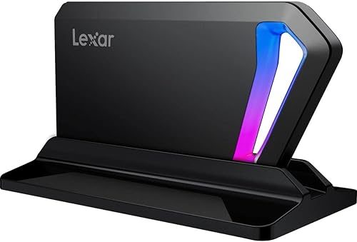 Miniatura 8 de Lexar SSD portátil SL660 BLAZE de 512 GB, compatible con PS5, PS4, Xbox, PC y Mac, lectura de hasta 2000 MBs, LED RGB, USB-C, USB 3.2 Gen 2,