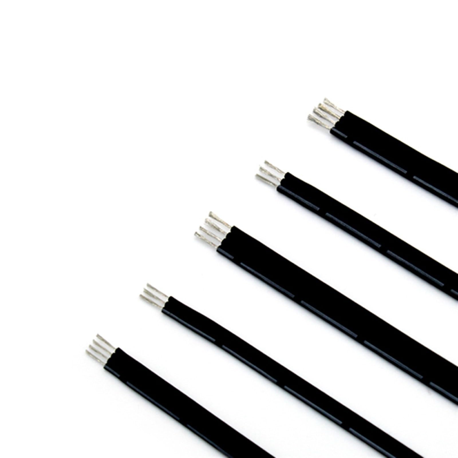 Cable eléctrico de silicona, Cable de silicona de 10 metros, 2P-8P, 20-30 AWG, resistente a altas temperaturas, 600 V(20 AWG,4p 10 meters)