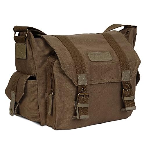 Best messenger bag for street photography CADeN Versatile Camera Bag for DSLR Systems