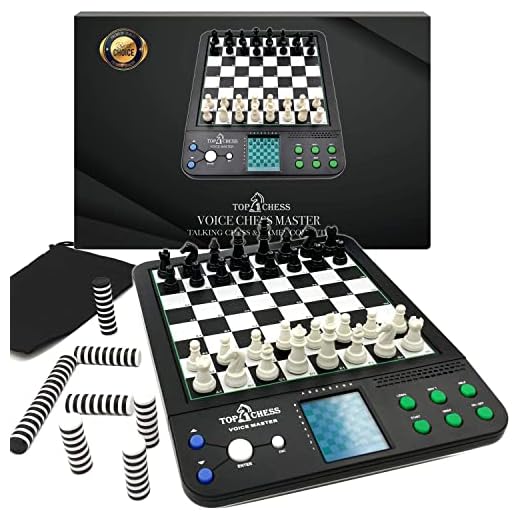 Top 1 Chess Electronic Chess Set | Chess Set for Kids and Adults | Voice Chess Computer Teaching System | Chess Strategy Beginners Improving Learning Board Game