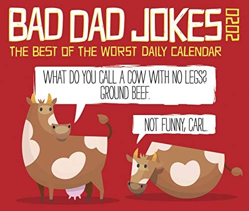 Bad Dad Jokes 2020 Box Calendar Calendar โ Day to Day Calendar, August 15, 2019