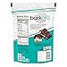 barkTHINS Dark Chocolate Coconut and Almond Snacking Chocolate, Holiday, 10 oz Family Size Bag