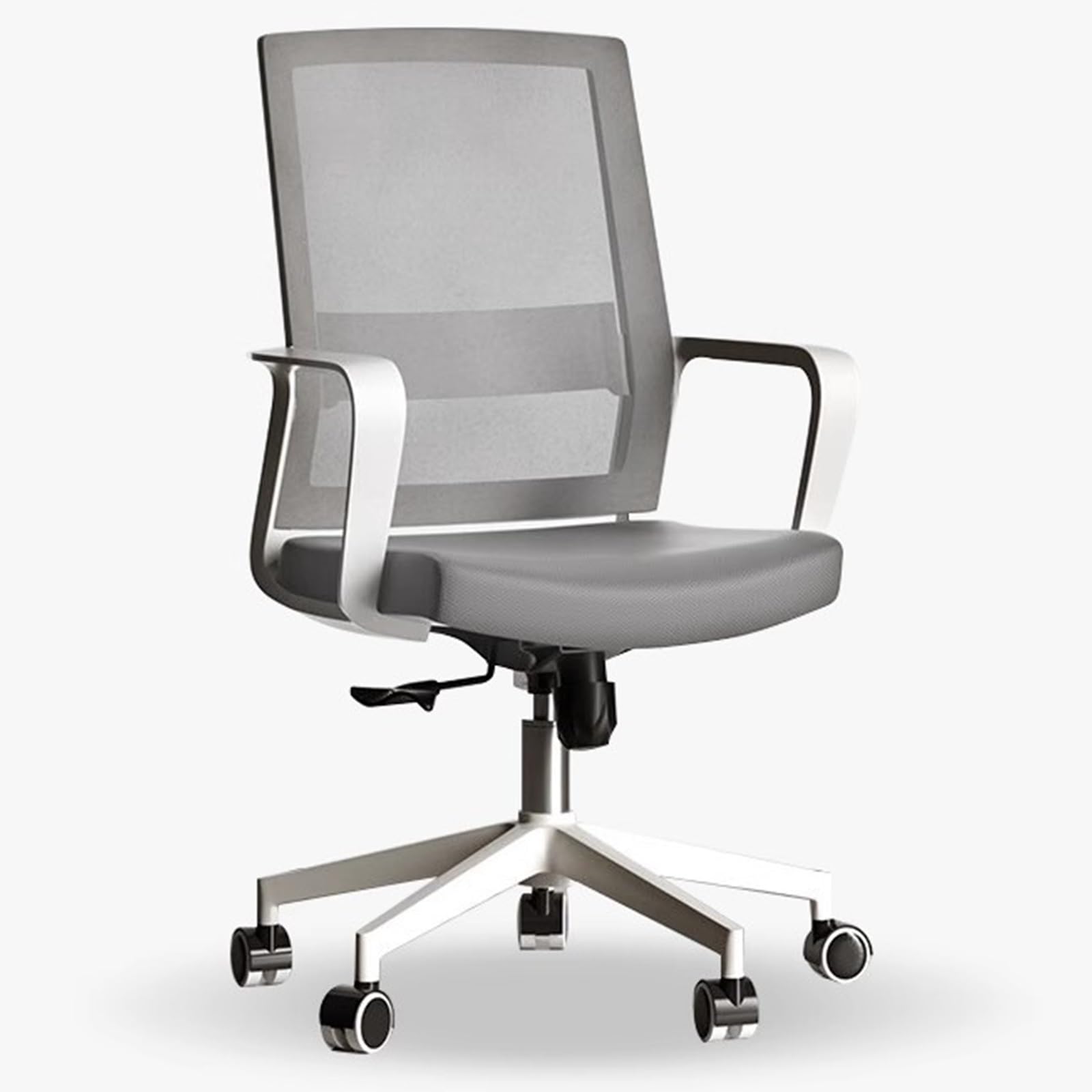 Fauteuil de bureau confortable au design épuré avec large assise
