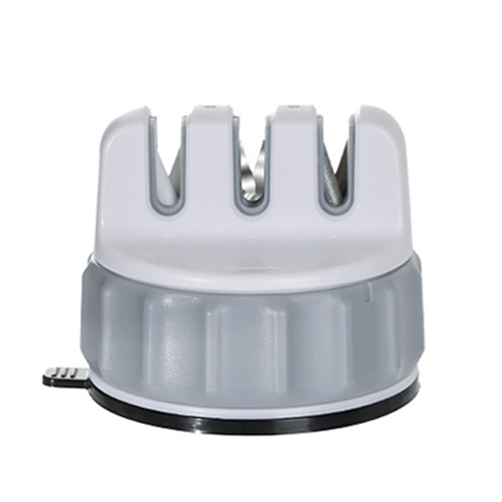 MALSSE Sharpener One-handed Sharpening Super Suction Kitchen Sharpener Tool Sharpening Stone Household Sharpeners Stone for Kitchen Knives Small Portable Professional