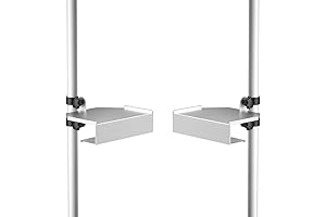 2 Pack Metal Heavy Duty Grow Tent Pole Mount Corner Shelf