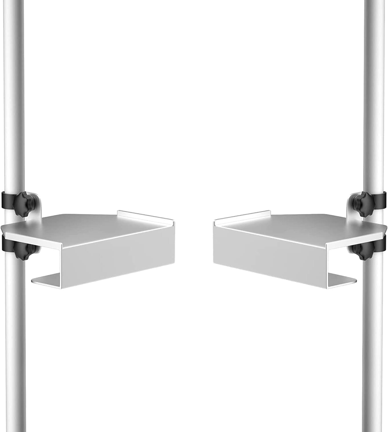 LAYOND Grow Tent Corner Shelf, 2 Pack Metal Sturdy Grow Tent Pole Mount