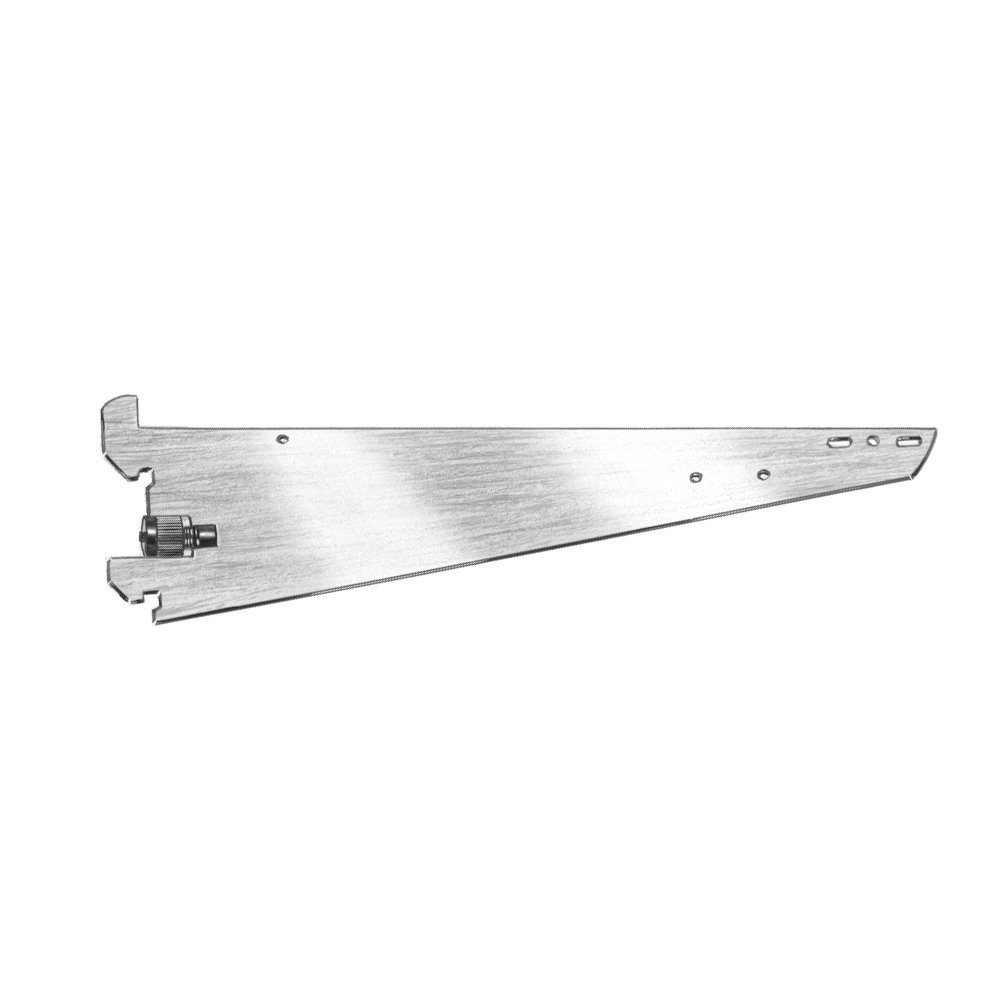 Econoco Blade Heavy Duty Bracket with Tightening Screw, 12 (Pack of 25) (G12)