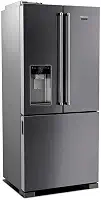 Geladeira Brastemp Gourmand Frost Free Side Inverse 3 Portas Água e Gelo na Porta 515 litros Inox - BRH86AR 220V