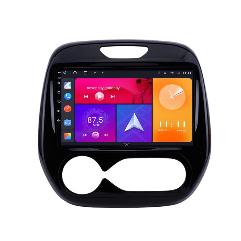 KBCOOL Android Car Stereo for Rena-ult Captur 2011 2012 2013 2 Din Radio GPS Navigation IPS Touch Screen Multimedia Player Support 4G Carplay SWC Wifi Mirror Link DSP BT(Size:4 core wifi 2G+32G)