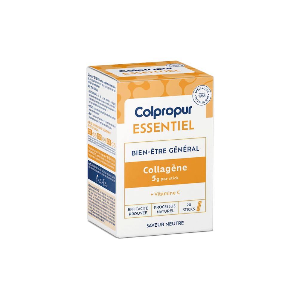 Collagene Hydrolysé en Sticks | 20 sticks de 5g | Saveur Neutre