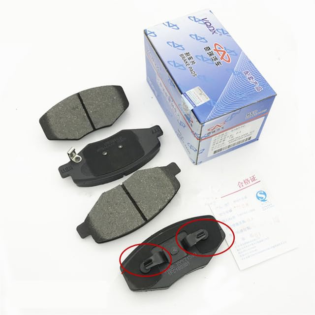 Auto Part - 4pcs/set Front Brake Pad For Chery A1 Kimo A113 J1 Ego S12 QQ6 Jaggi X1 indiS Beat S21-3501080/S21-6GN3501080 (New Model)