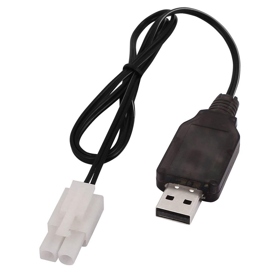 CARE CASE L6.2-2P USB Power Charging Cable for RC Car 3.6V 250mA Ni-MH Ni-CD Battery