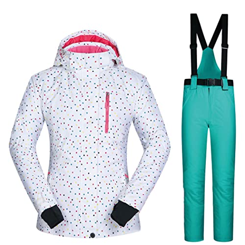 Combinaison de ski femme Haitpant contre le froid veste snowboard