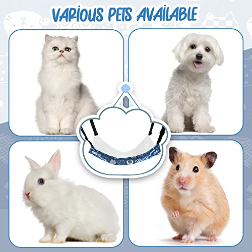 Hamac chat en peluche douce réversible idéal confort petits animaux - 8