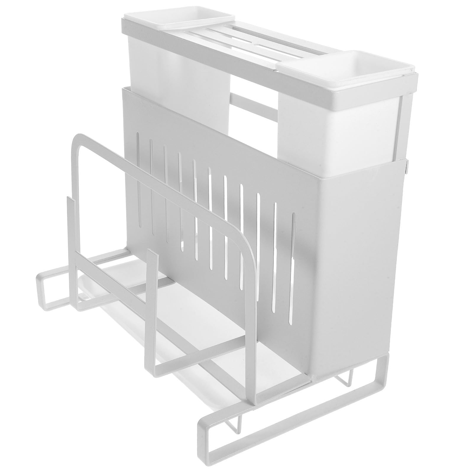 Estantería de cocina multifuncional para organizar encimeras y mantener el orden diario