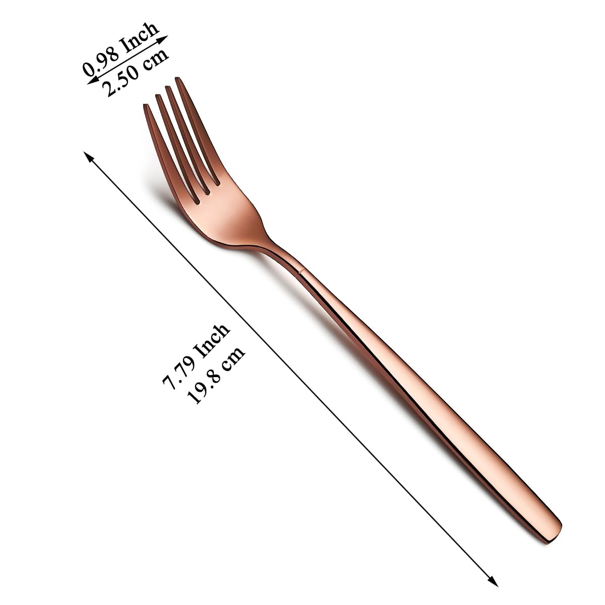 Set Di 12 Forchette Da Tavola In Acciaio Inox Berglander - Moderno, Lucido, Lavabile In Lavastoviglie - Foto 4