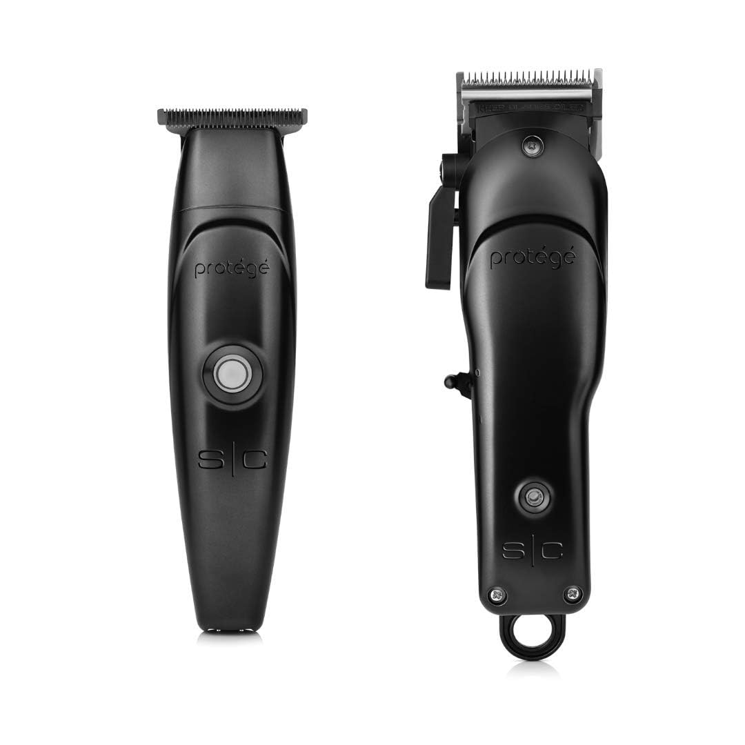 Stylecraft Protégé Clipper & Trimmer Combo, Stainless Steel, USB Matte Black