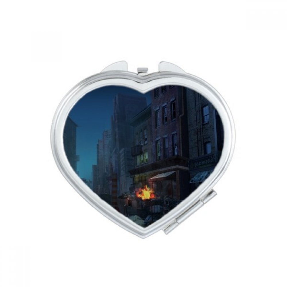 Petit cadeau miroir de poche Lopnorzombie pour passionnés de jeux d'horreur