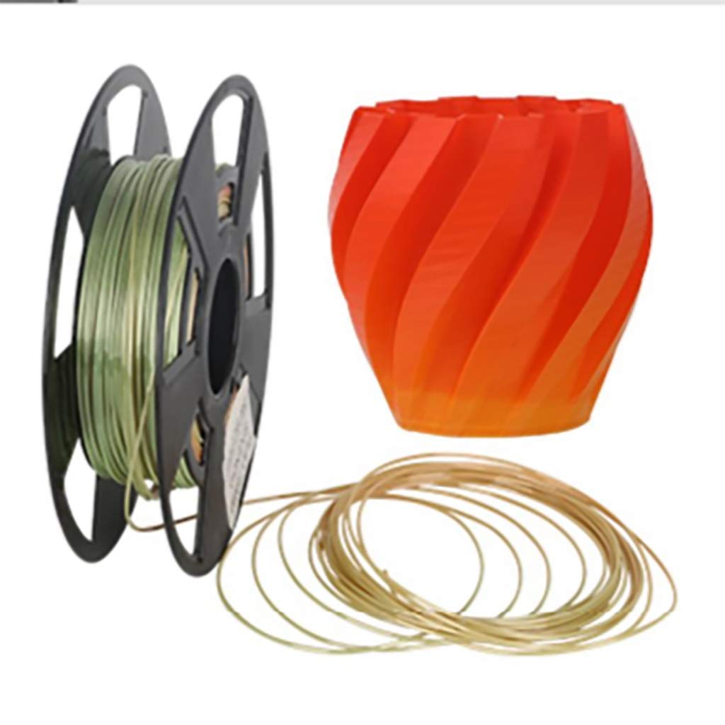 Filamento De Impresión 3D PLA1.75mm1KG Carrete Filamento Degradado Multicolor Material De Impresión 3D para Impresora 3D Y Bolígrafo 3D