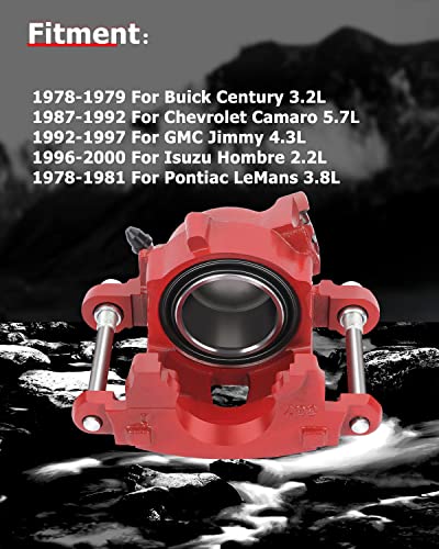 Image of cciyu 18-4072 18-4071 Front Left & Right Brake Calipers Without Bracket For Avanti,For Buick,For Chevy,For GMC,For Isuzu,For Oldsmobile,For Pontiac
