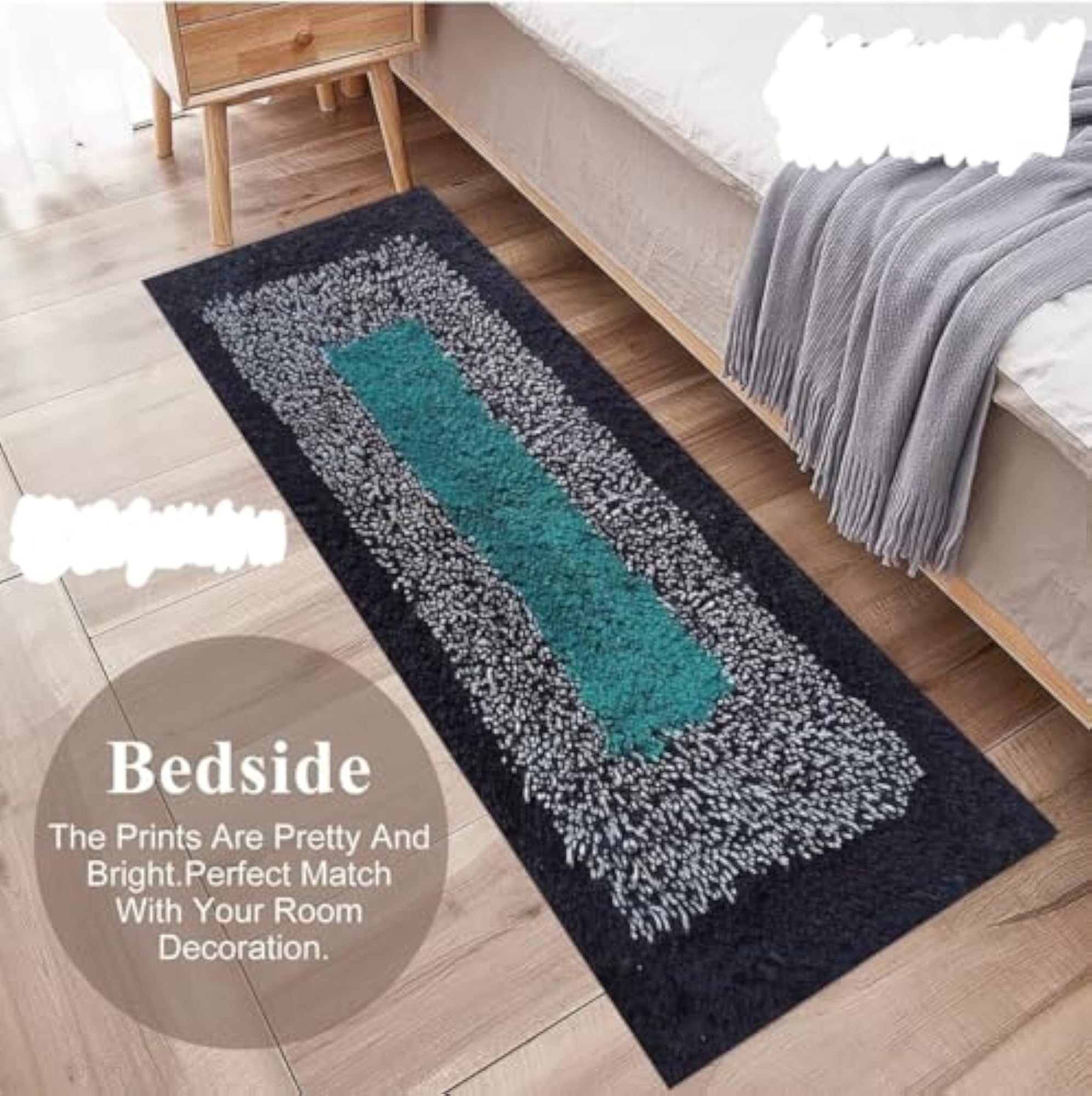 HOMLEX Kitchen Mat Set with Anti-Skid Backing