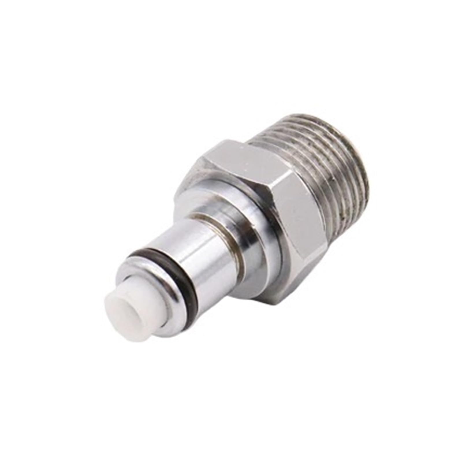 Compatible con el tipo conector de conexión rápida macho hembra lengüeta for manguera LC/LCD 10004 10006(Male Thread BSPT,WITH GLOBE VALVE_1/8")