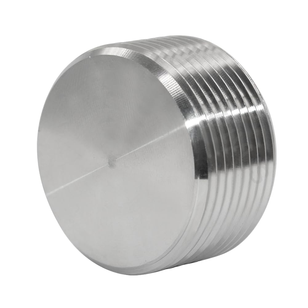 10PCS 1/4 NPT Male Plug - Brass Internal Hex Thread Socket Plugs For Industrial Use