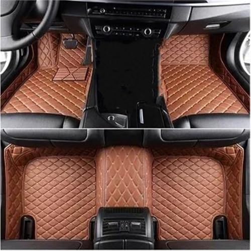 Tapis de sol voiture sur mesure Hyundai Sonata 2007 moquette 3D marron
