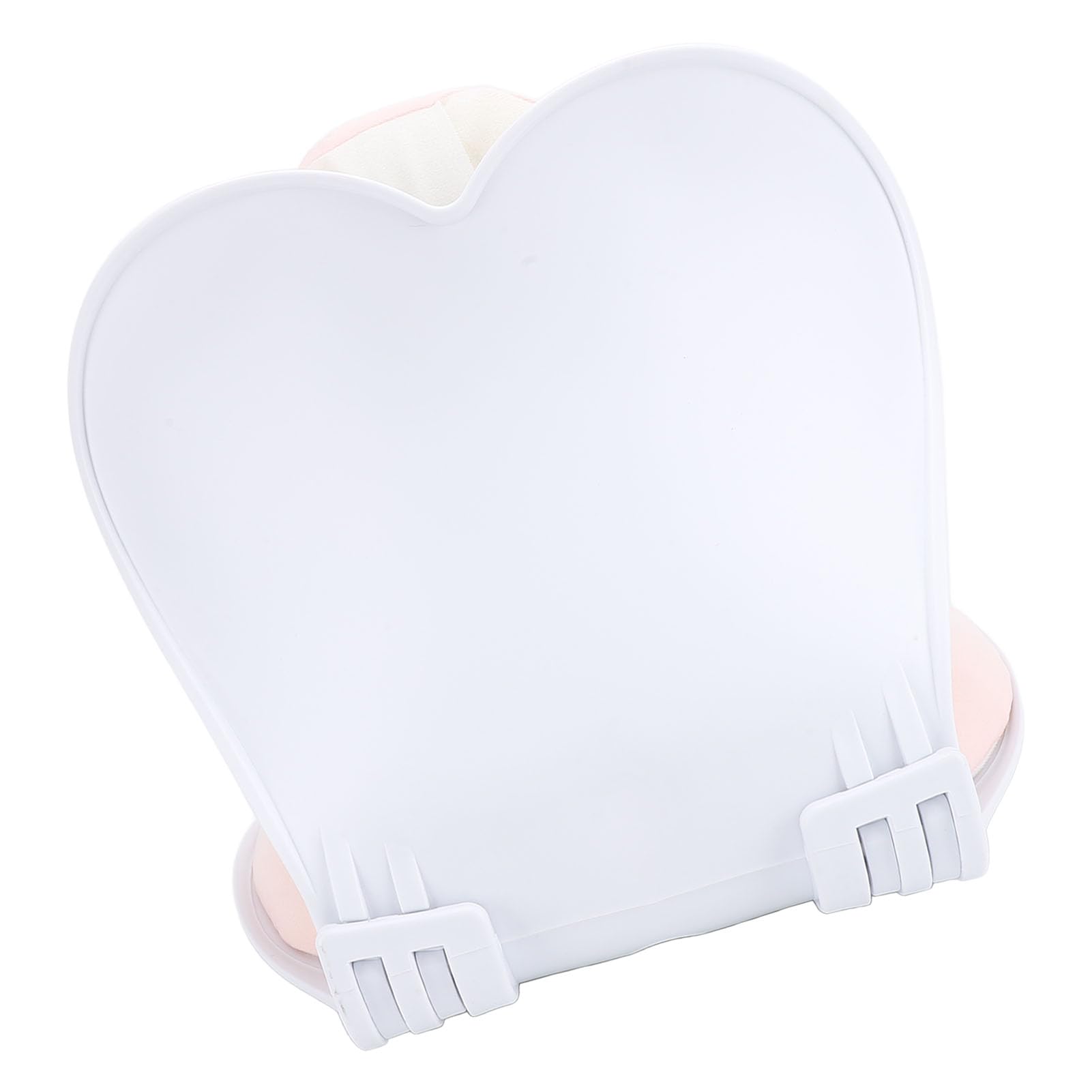Cuscino pieghevole ergonomico per il supporto lombare, supporto per la zona lombare della sedia da ufficio, cuscino portatile traspirante dal design ergonomico per lunghi periodi (Rosa chiaro)