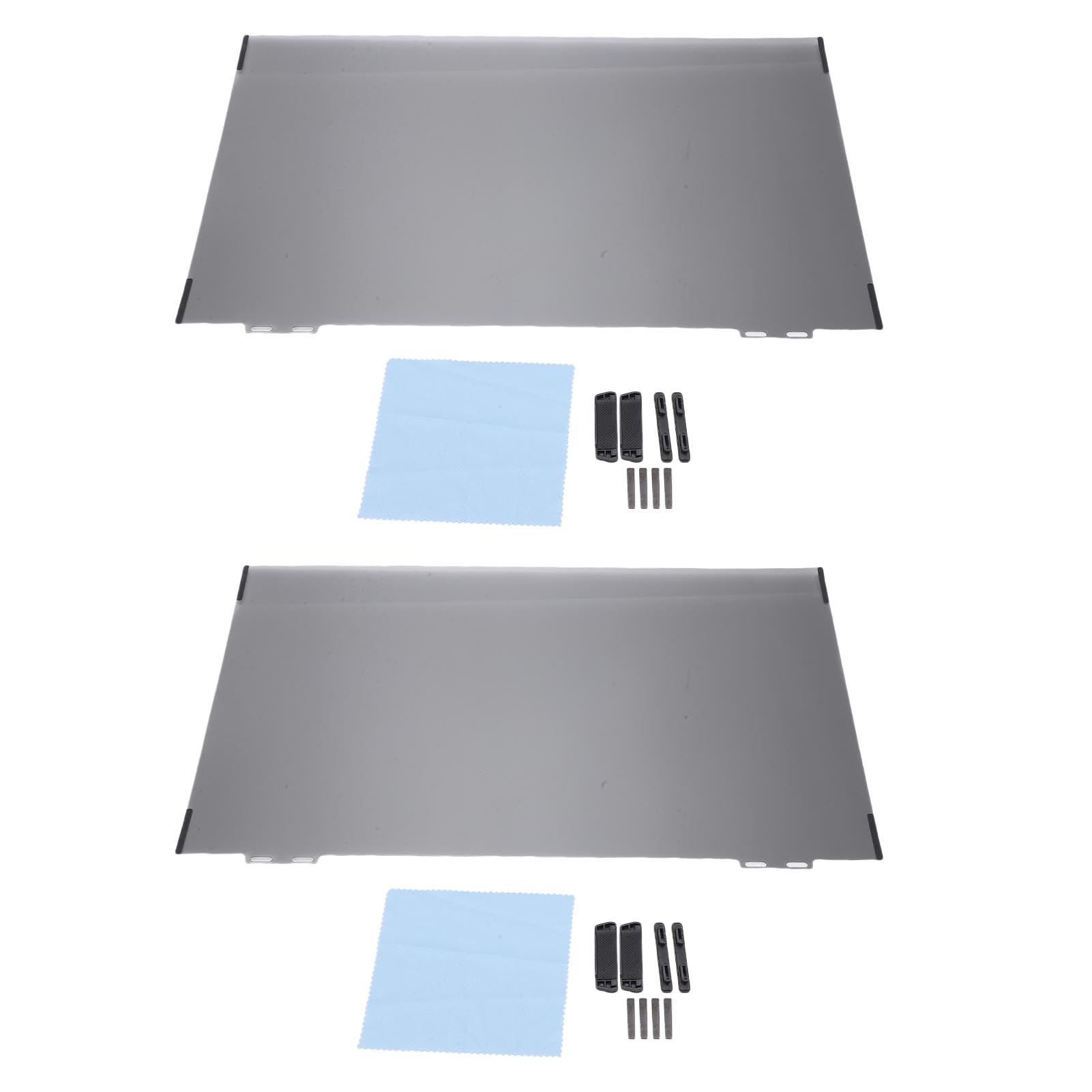 Jiawu Pellicola Salvaschermo per Computer con Blocco della Luce Blu per Monitor da 24", Filtro in Pellicola PET Anti- per Impiegati/studenti (Due pezzi)