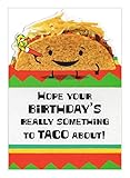 Heartline by Hallmark Funny Happy Birthday Card (Taco About)