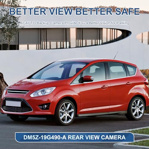 Image of Rear View Backup Reverse Camera Compatible with Ford C-Max Energi C-Max Hybrid 2013-2016 Replaces DM5Z-19G490-A DM5Z-19G490-B